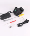 Accessories for Electric Banding And Strapping Tool JDC13 16, including charger, screwdrivers, wrench, and power cables.