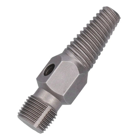 Ultimate High Carbon Steel Pipe Extractor Kit For Removing Stuck Broken Pipes And Screws With Heavy Duty Handle And 3/4 Inch Repair End For Quick 1/2 In Water Line Fixes threaded steel extractor bit