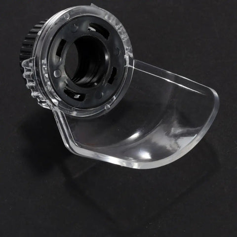 Two Pack Electric Grinder Face Shield Protective Covers with transparent and black elements for workshop safety.