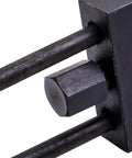 maXpeedingrods bearing race installer/puller tool for Harley Big Twin transmission mainshaft, black metal, two guide rods