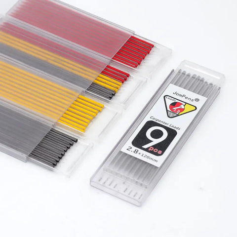 Four Boxes Of 36 Pcs 2B Graphite Carpenters Pencil Leads Refills 12cm Long For Woodworking Concrete Steel Tile DIY
