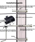Installation guide for Hidden Stainless Cable Railing Kit With Turnbuckle For 4x4 Or 2x2 Wood And Metal Posts Dope Pro Grade Hardware Built