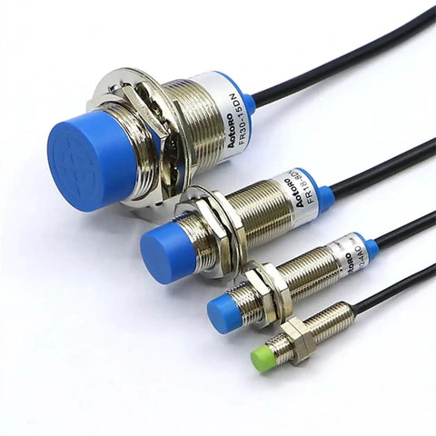 Inductive Proximity Sensor With Motion Detect For Industrial Automation FR08 2DP Non Flush Switch A True Workhorse For Heavy Duty Machinery High Sensitivity Proximity Switch, threaded metal body