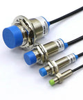 Inductive Proximity Sensor For FR08 2DP Non Flush Motion Switch With Photoelectric Sensing LJ8A3 2 Z BY Hands Free No Touch Control One Color High Sensitivity Easy Mount And Durable Build, blue threaded metal sensor