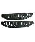 Front Bumper Bracket Retainer Support Pair For Tesla Model Three 2017 To 2021, sturdy plastic, designed for tight support.