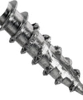 Close-up of Built Tough Heavy Duty Stainless Steel Lag Screws 15 x 4 Torx T30, 300 Series For ACQ Treated Wood