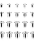 Dowel And Tenon Transfer Plugs Set For Woodworking 20 Pcs Doweling Centering Pins Pro Grade A3 Steel for precise alignment