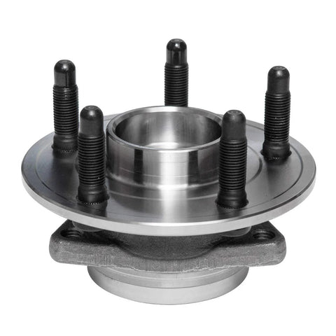 Solid Front Wheel Hub And Bearing Assembly 5 Lug Fits Buick LaCrosse Regal Cadillac XTS Malibu Equinox GMC Terrain Saab Nine Five Premium ISO Certified Replacement