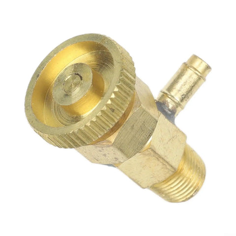 Fuel Bleeder Valve For Injector Pump Replacement, Engine Compatible Part 6598102, metal valve close-up