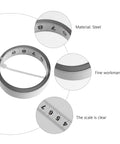No Fuss Self Adhesive One Meter Steel Metric Track Ruler Tape showing clear scale and fine workmanship, ideal for workbenches.