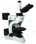 Pro Grade 50X To 1000X Trinocular Polarizing Microscope With Dual Halogen Lighting And Infinity Plan Achromatic Objectives For Petrology Geology Laboratories Medicine Biology PL13010333, side view