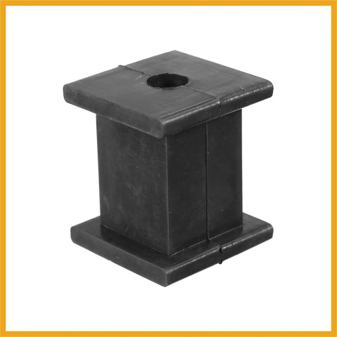 Solid Universal 10mm ID Muffler Hanger Bushing Rubber Mount Bracket Fits Tail Pipe Support Kit With 2 Heavy Duty Isolation Parts For Your Ride black rubber hanger bushing