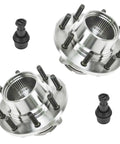 Premium 6 Piece Steering And Suspension Kit With Upper Lower Ball Joints And Wheel Hub Bearings For 2000 To 04 Ford F350 Super Duty, includes two wheel hub bearings and one ball joint.