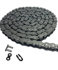 08A 40 Roller Chain Kit for Go Karts and Mini Bikes, 5 Feet of 120 Links in 40Mn Carbon Steel, Includes One Connecting Link