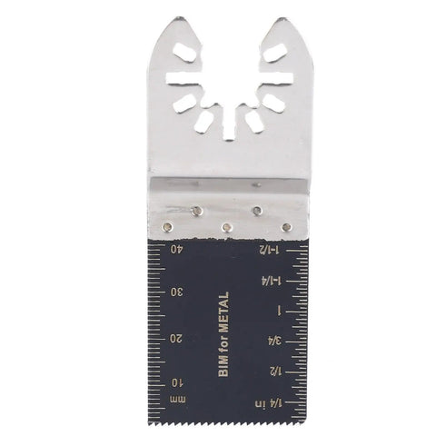 Oscillating Saw Blades 20 Piece Set Carbon Steel Universal Multi Tool Blades For Wood Metal And Plastics With Length Marks