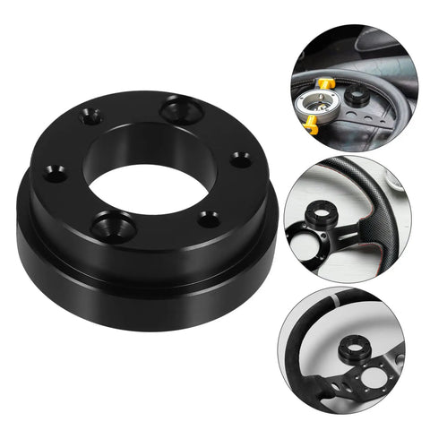 Steering Wheel Riser Adapter For Racing Cars Delivers Durable Plate Install Boosted Comfort And Control Custom Car Modifications