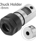 Heavy Duty Motor Shaft Collet Chuck Spring For Milling Machine Lathe And CNC Tool Holder Built Like A Tank To Keep Things Rock Solid Reduces Vibration And Delivers Straight Up Precision Every Single Cut, 5-8mm chuck holder with a sturdy metal design.