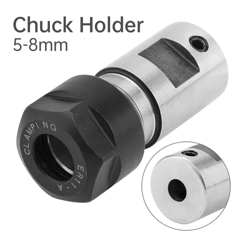 Heavy Duty Motor Shaft Collet Chuck Spring For Milling Machine Lathe And CNC Tool Holder Built Like A Tank To Keep Things Rock Solid Reduces Vibration And Delivers Straight Up Precision Every Single Cut, 5-8mm chuck holder with a sturdy metal design.
