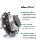 Front Wheel Hub Bearing Assembly 515054 For Your 1999-2004 Chevy Silverado 1500 2WD, visible on white background