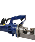 AOXHUGB Portable Rebar Bender Cutter Machine Pliers RC16 20 25 view showing electric hydraulic motor for steel bending and cutting.