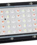 Security Lights 50W Led Floodlight Ip65 Waterproof Led Spotlight with durable black housing and bright LED panel.