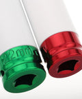 Top Tier Impact Socket Set For Automotive Repairs. Four Piece Color Coded Drive Wheel Protectors Keep Rims Safe.