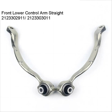 Front view of Benz E Class W212 Suspension Control Arm Ball Joint Bushing Stabilizer Link Tie Rod Kit 2123302711 2123302811
