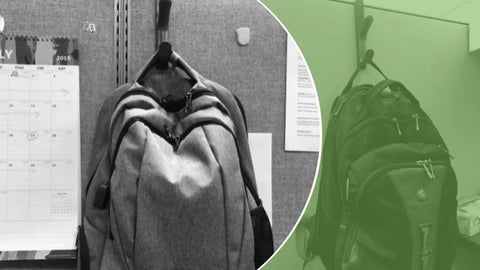 Built Different Cubicle Wall Hook With Super Heavy Duty Double Hangers For Offices And Bathrooms Hella Sturdy Coat Bag Backpack Storage Quick Install Fits Standard Walls Rock Solid For Daily Grind