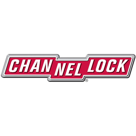 Red and white Channellock logo design on a white background.