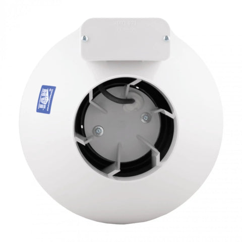 Efficient Radon Mitigation Fan For Home And Commercial Use, Ultra Quiet Operation, Water Hardened Impeller, white finish