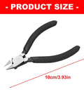 Precision Model Cutter Pliers For Puzzle Building, Diagonal Nippers Wire Cutter Set showing 10 cm size