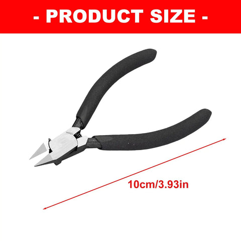 Precision Model Cutter Pliers For Puzzle Building, Diagonal Nippers Wire Cutter Set showing 10 cm size