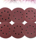 Grab These 60-Piece 5-Inch 8-Hole Hook And Loop Sanding Discs With Aluminum Oxide Grit for efficient surface sanding and polishing.