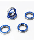 4 Pack Rubber Sealed Ball Bearings For RC Cars High Speed Performance With Smooth Rotation Durable Bearing Kit For Toy Rigs Wear Resistant And Rust Proof For Long Lasting Runs, blue sealed rings