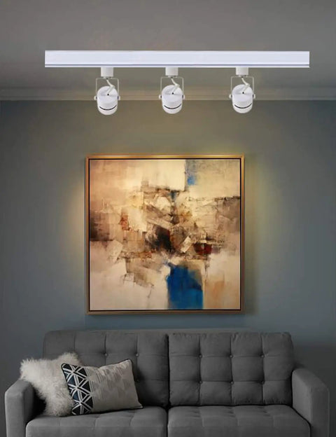 12 Pack 10W LED Track Lighting Heads With Adjustable Beam For Accent Artwork And Retail Displays, 3000K Warm White, 120V