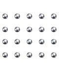 Stainless Steel Bearing Balls 5.5mm G100 Precision, 50 Pcs 304 Grade, Boss Grade Corrosion Resistant And Heat Stable, Built For Industrial Gear And DIY Projects, Heavy Duty Bearings For Machinery And Hobbyist Upgrades, 50 stainless steel bearing balls