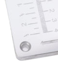 Hefty Aluminum Router Plate With Four Snap On Insert Rings For Sharp Wood Milling Trimming And Butter Smooth Engraving Jobs marked with precision measurements.