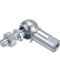 4 Pack CS10 M6 Angle Ball Joint With Right Hand Thread M6x1.0, A3 Steel Self Lubricating Ball Socket End Fittings For Machinery
