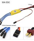 30A ESC with T Plug and connectors for A2212 1400KV Brushless RC Motor With 30A ESC And SG90 Micro Servo 8060 Propeller Set