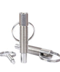 Built Tough 5 Piece Indexing Pin Set With Smooth Retractable Springs And Self Locking Rings Precision Ground Locator Bolts M6 to M16