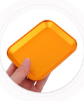 Aluminum Alloy Screw Trays Set Of 2 For Mechanics And RC Model Repairs Sleek Modern Design Parts Storage Bowls tray in hand