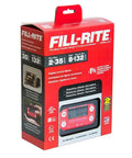 Packaging of One Inch In Line Digital Turbine Fuel Meter For Transfer 2 To 35 GPM 8 To 132 LPM Aluminum Body Black Red Display