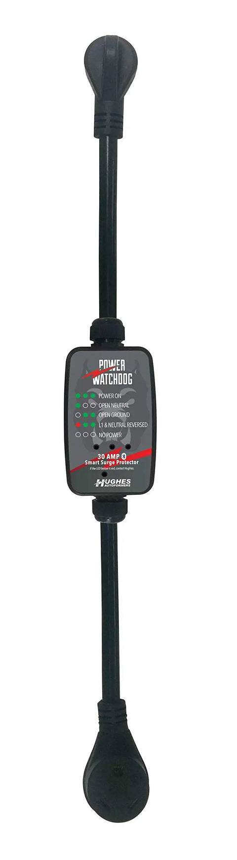 Bluetooth Enabled 30 Amp Surge Protector for RV and Coach, 3,000 Joules, Portable 14 Inch with real time app monitoring