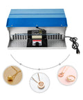 200W Jewelry Polishing Machine Desktop Buffing Tool With Light 110V 0 To 10000 RPM All In One Bench Polisher for jewelry