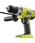 Eighteen Volt Cordless Hammer Drill And Impact Driver Combo Kit With Lithium Ion Battery And Fast Charge Charger Dual Tool