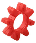 Open Center Red Urethane Shaft Coupling Insert for Industrial Drives Pumps and Conveyors, red GR24 hub coupler