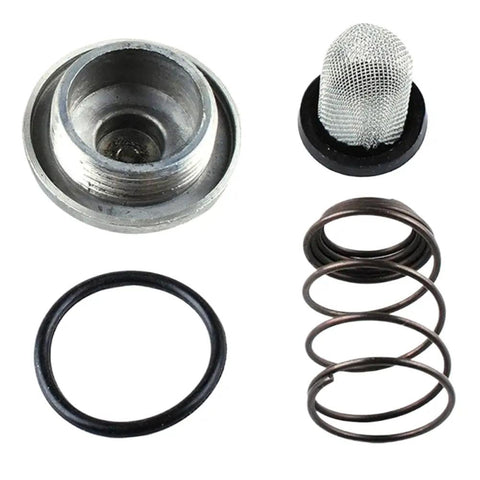 Heavy Duty Oil Drain Screw For 50CC To 150CC Scooter Engine Kits And Auto Car Styling Parts Fits 80 125 150cc Models perfect for your rides, metal with mesh filter, spring, and O-ring