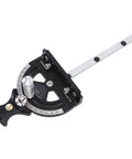 Killer Precision Miter Gauge For Table Saw Dials In Tight Cuts Adjustable 0 To 70 Angle Lock with aluminum alloy material.
