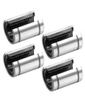 High Precision Linear Motion Bearing Kit For CNC And 3D Printer Rails LM10 20UUOP 10X19X29 MM Four Pack on white