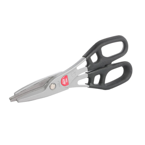 12 Inch Straight Cut Aluminum Snip With Comfort Grip For Easy Precise Aluminum Cutting High Carbon Steel Blades Large Handle Loops